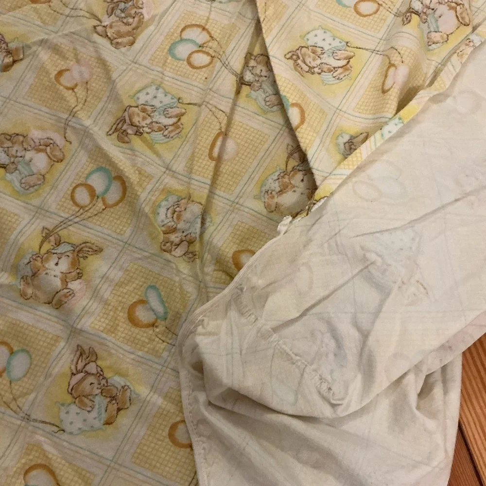 Vintage Baby Crib fitted  Sheets
